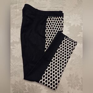 Carlisle Slacks In Navy And White Size 10